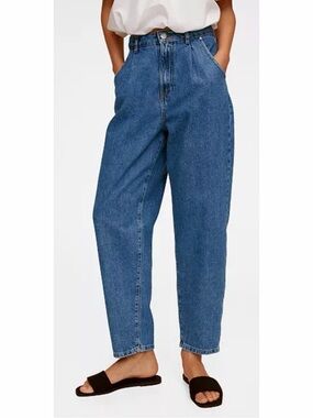 MNG Mango Regina Slouchy Jeans blue